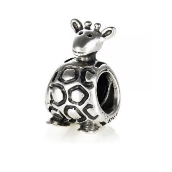 Pandora Silver Giraffe Bracelet Charm - Picture 1 of 1